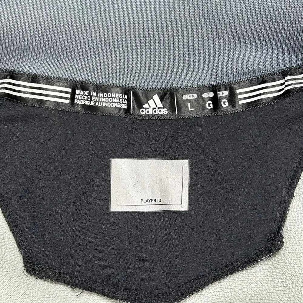 Adidas UVU Utah Valley Fleece Lined Soft Shell Jacket Men's Large Black